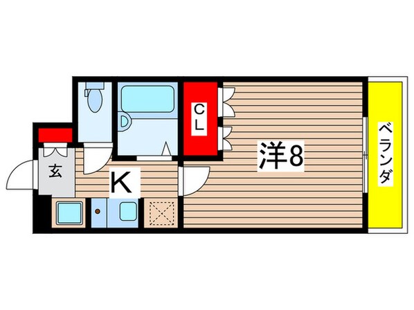 サンライズ駒方の物件間取画像